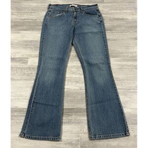 Vintage Y2k LEVIS Blue Jeans Women's Misses 10 Medium Mid Rise Bootcut 33X31.5
